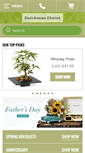 Mobile Screenshot of dutchmanflorist.com